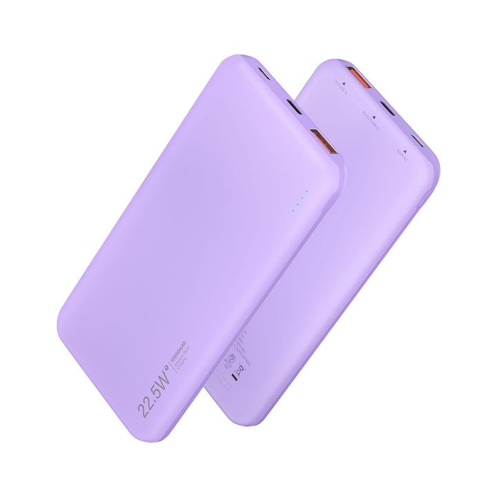 Bærbar Powerbank med hurtiglading og flere ladekontakter Skanto