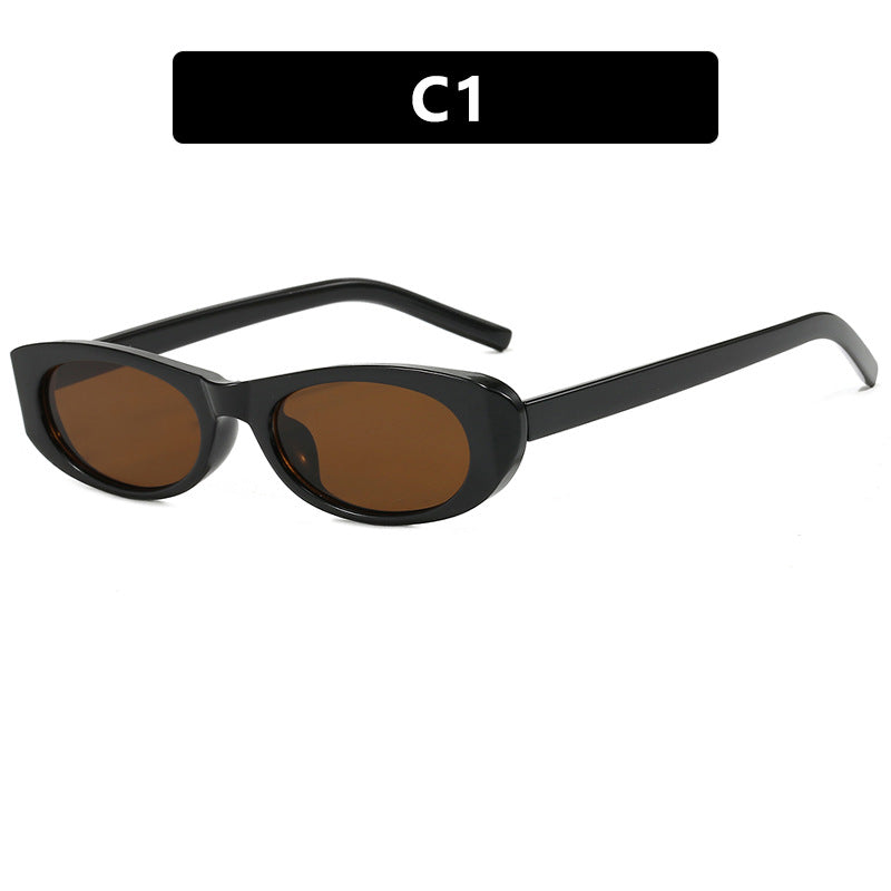 Dame moderne Cat-Eye solbriller i trendy design Skanto