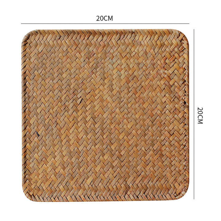 Artisan Woven Serving Tray Skanto