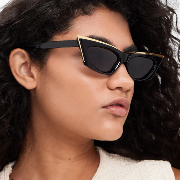 Damer ekstravagant Cat-Eye solbrille Skanto