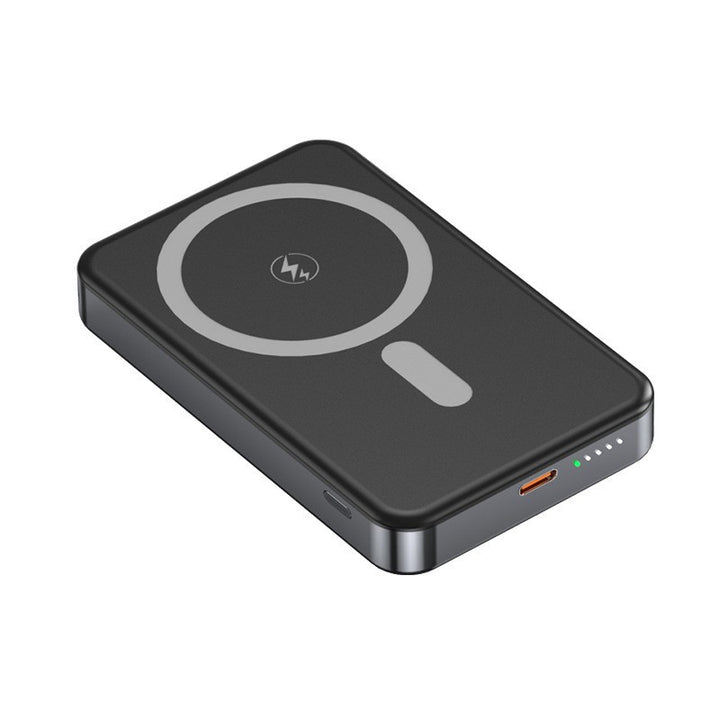 Magnetisk powerbank med hurtig Qi-ladeteknologi Skanto