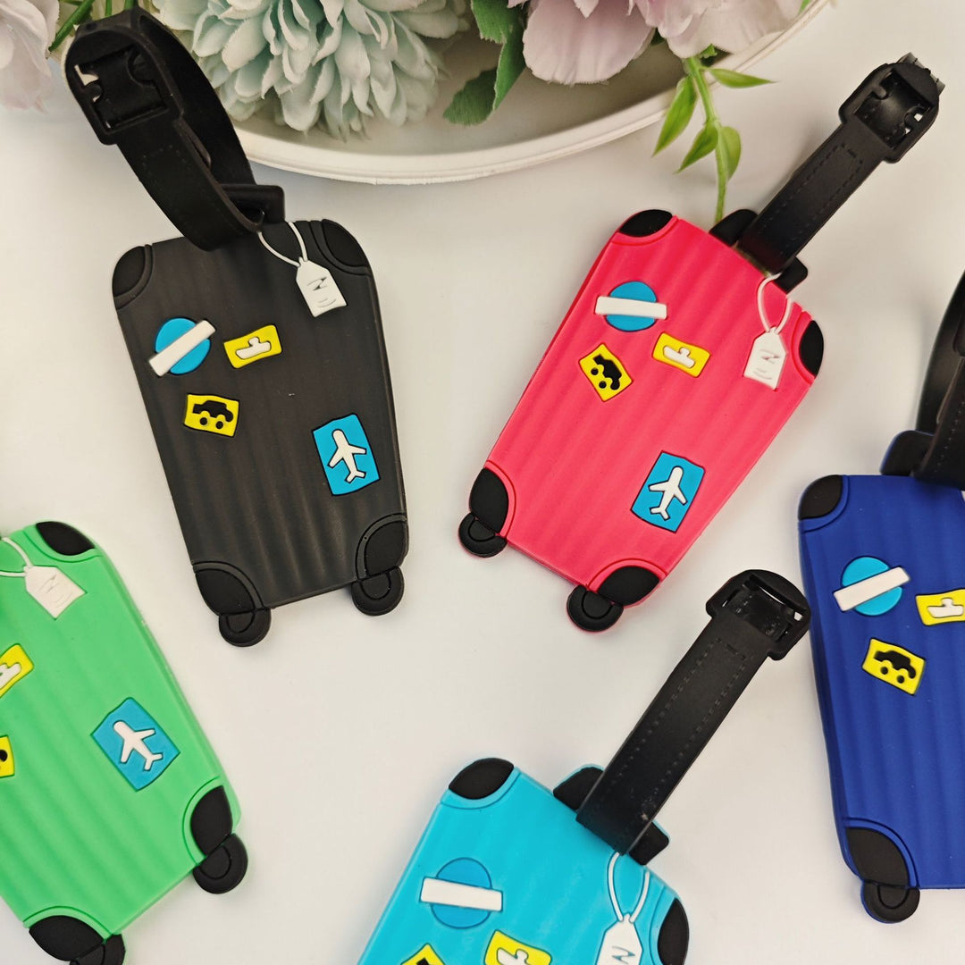 Unisex Bagasjeetikett i lekent reiseveske-design Skanto