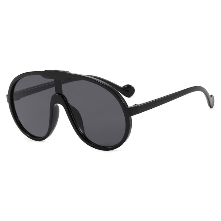 Dame moterisk sport-solbrille i unikt design med UV-beskyttelse og fleksible stenger Skanto