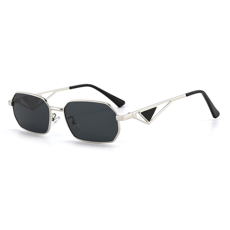 Men's Geometriske Ramme Solbriller Skanto
