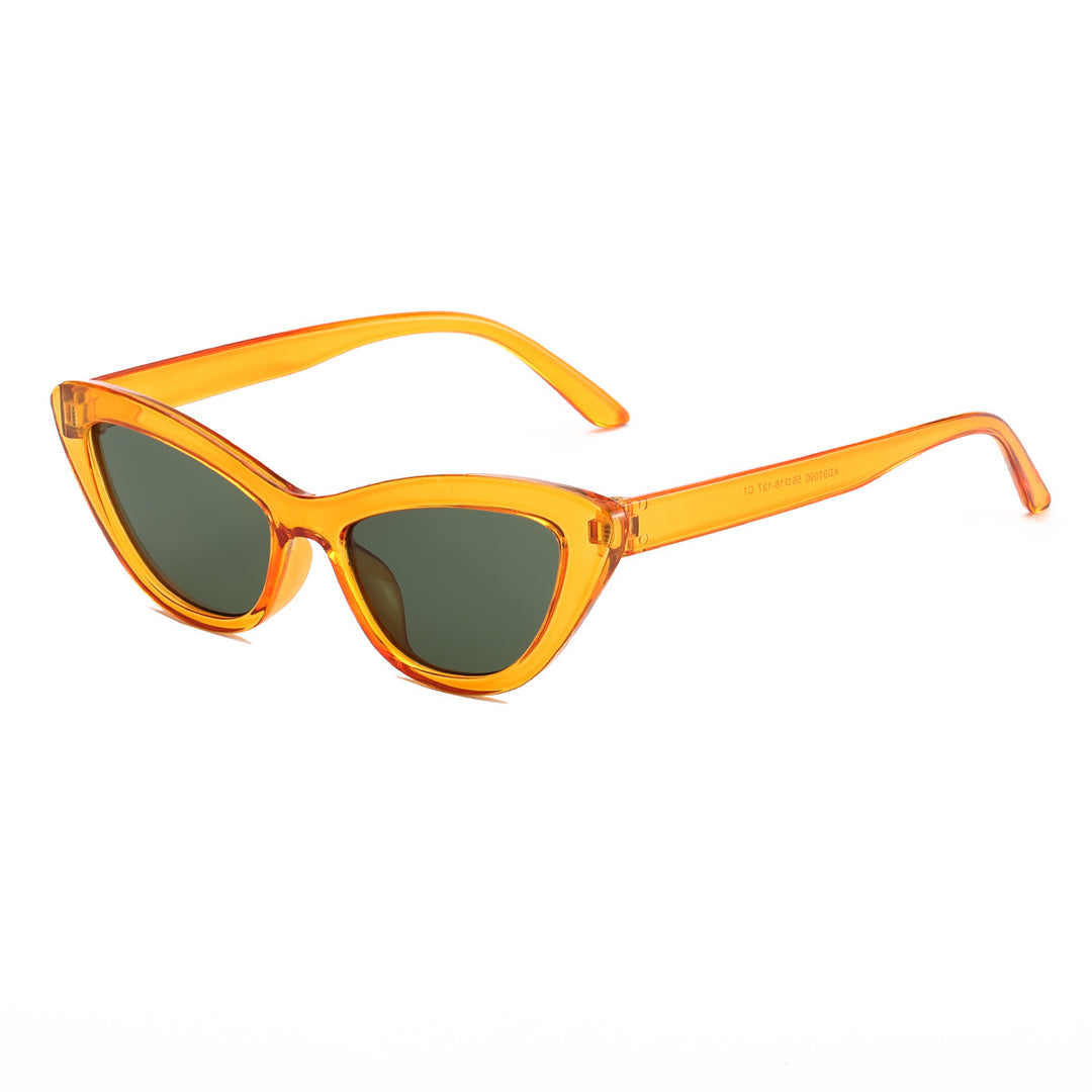 Dame Cat-Eye solbriller med UV-beskyttelse og moderne design Skanto