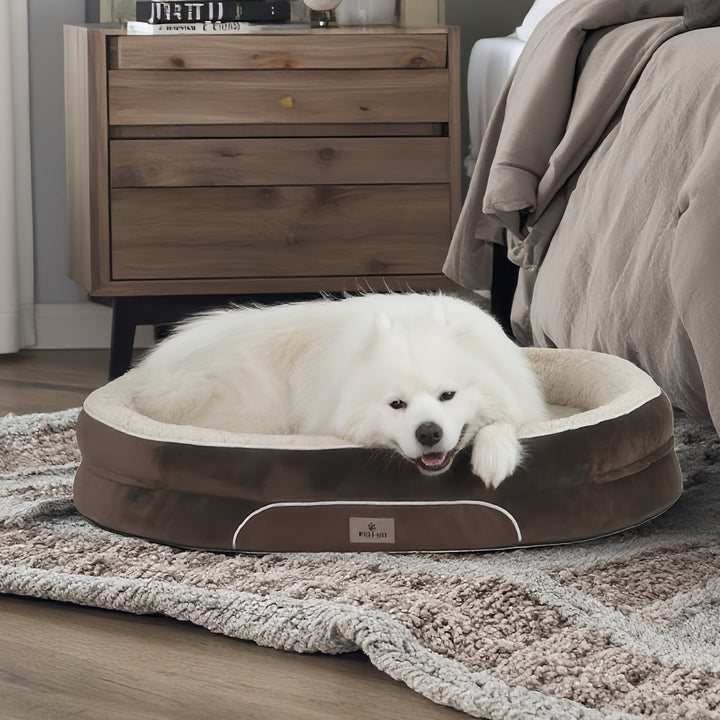Myk ortopedisk hundeseng