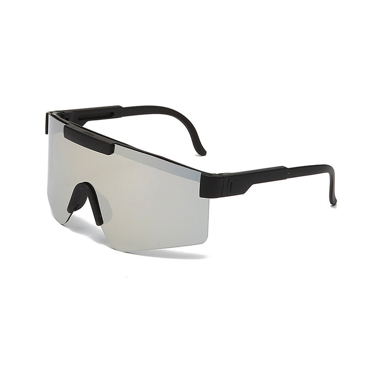 Dame Sport-solbrille med futuristisk design Skanto