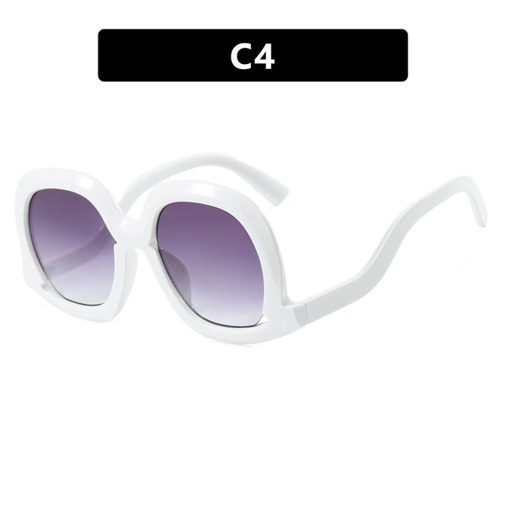 Dame oversized solbrille med moderne design Skanto