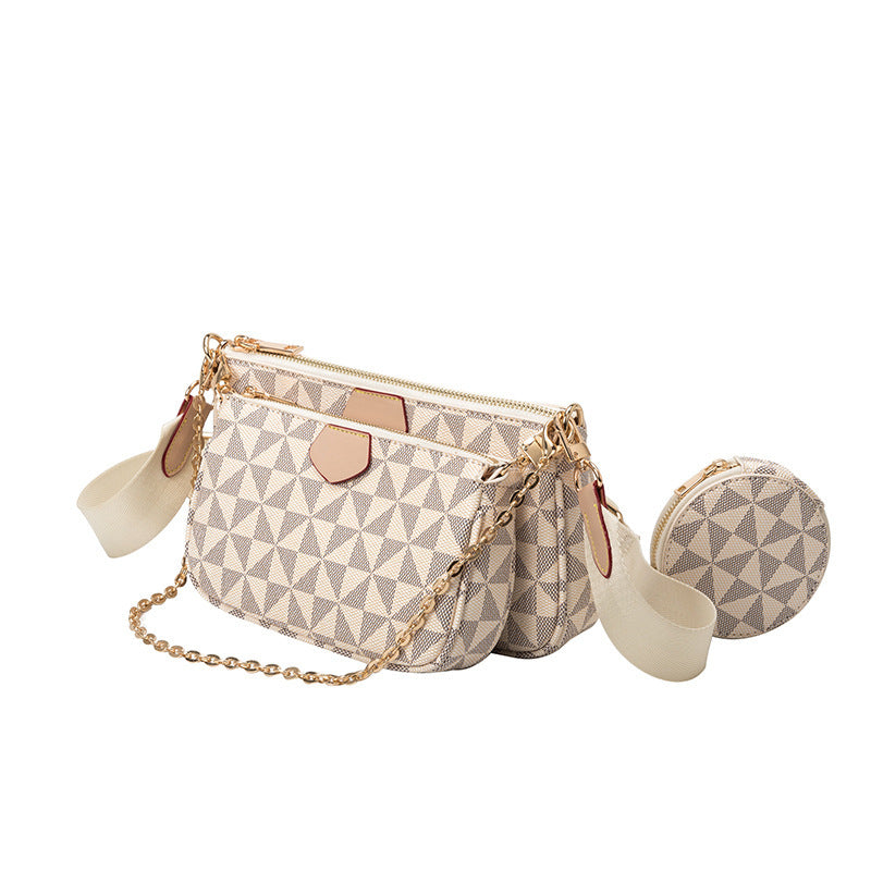 Moderne Crossbody-veske med allsidig fanesystem Skanto