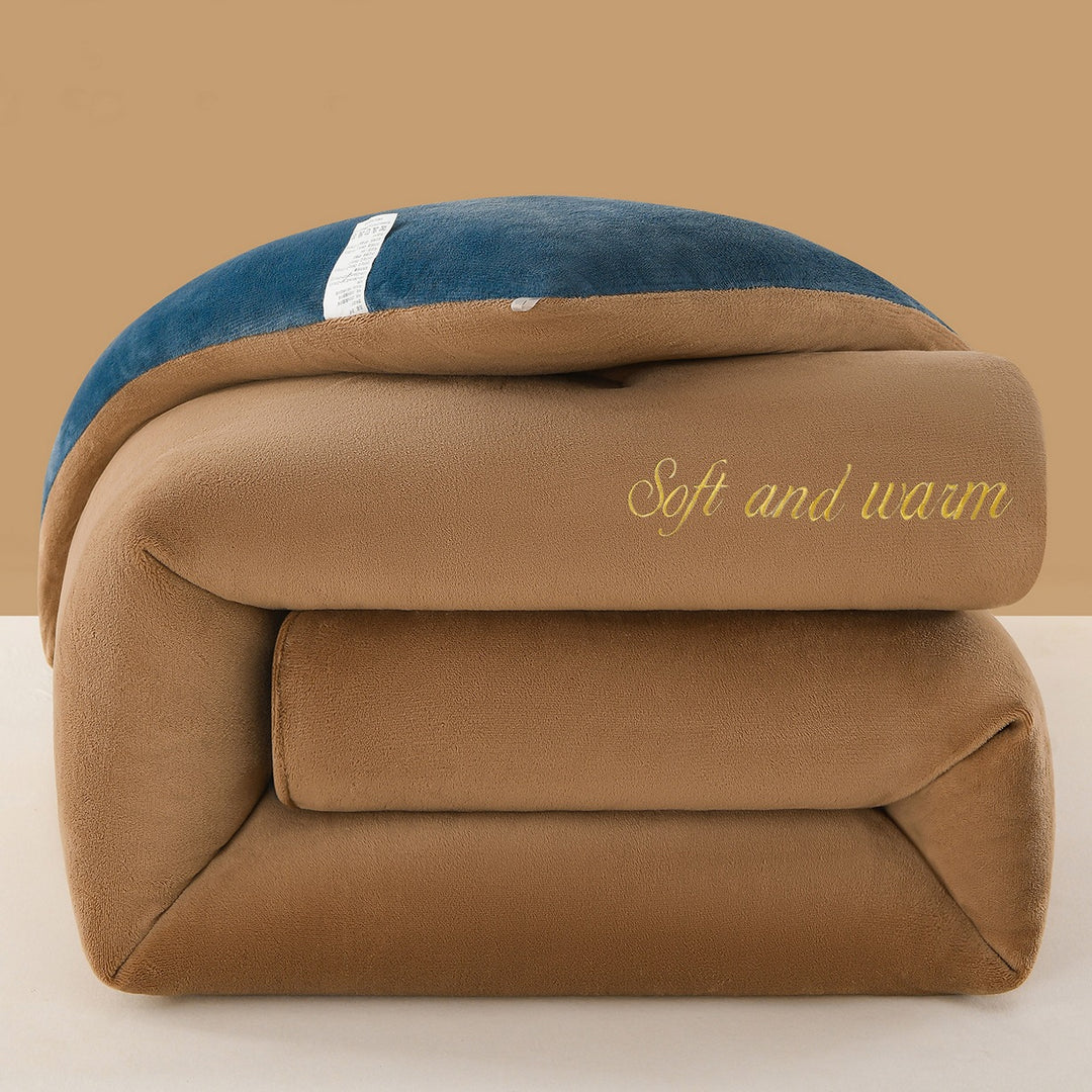 Dame myk og varm fleece-pledd Skanto