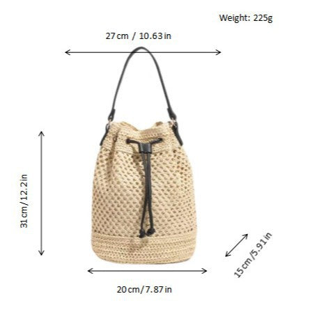 Lett Makramee Tote Bag Skanto