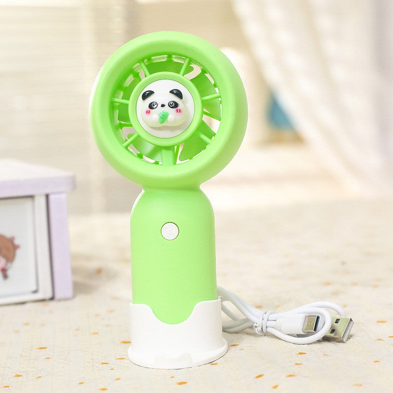 Dame bærbar håndvifte med USB-port Skanto
