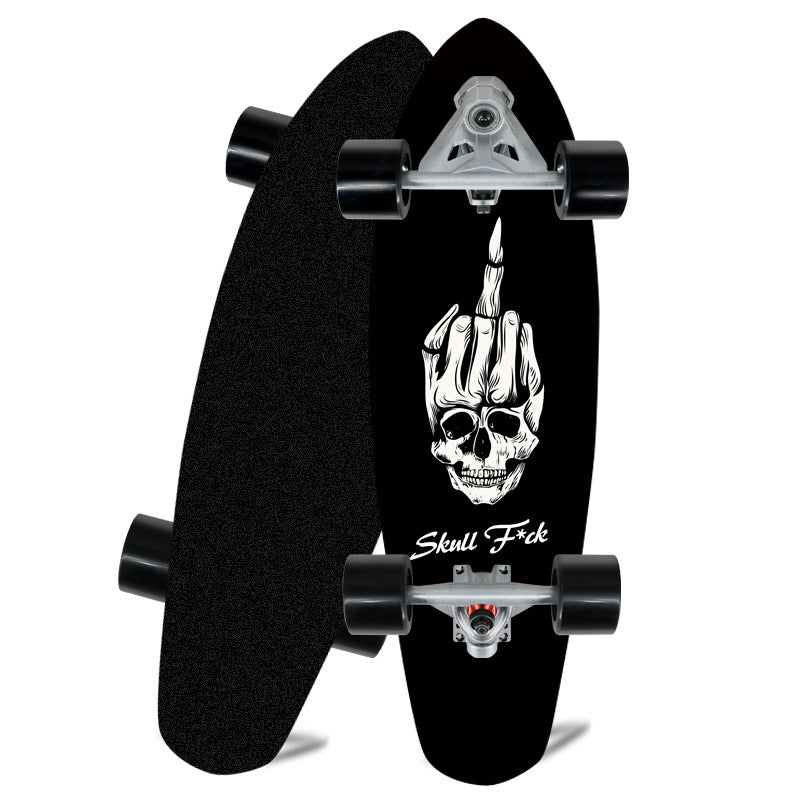 Mini Cruiser Skateboard med Ergonomisk Design Skanto