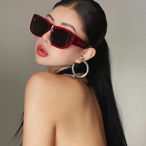 Dame trendy solbriller i innovativt Cat-Eye design Skanto