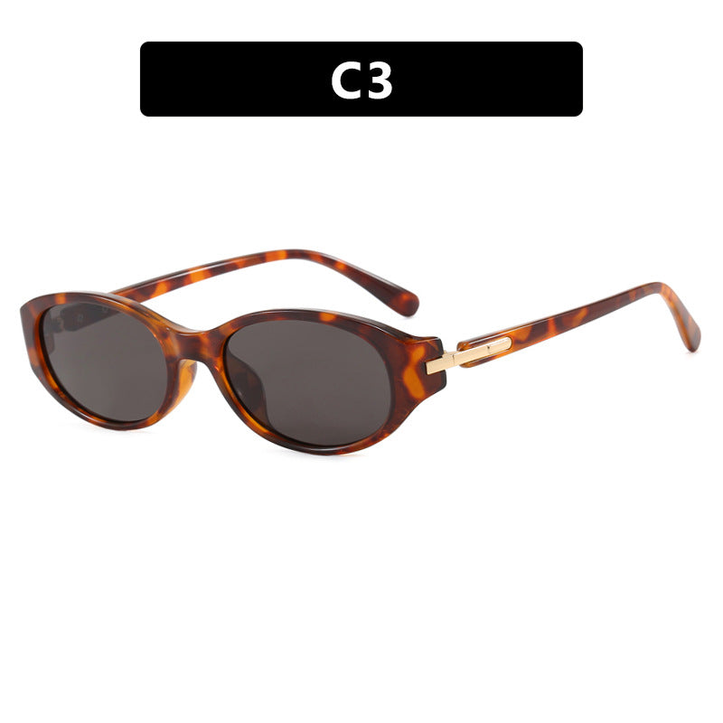Damen cat-eye solbrille med robust ramme og polariserte linser Skanto