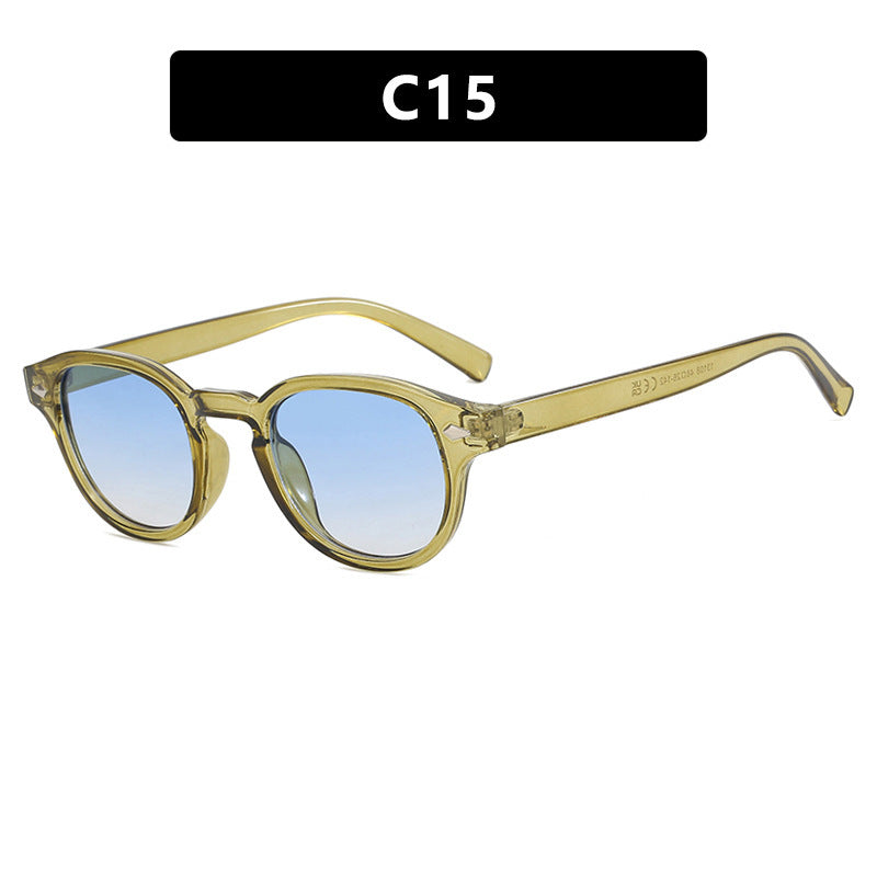 Dame moteriktig solbrille i elegant stil Skanto