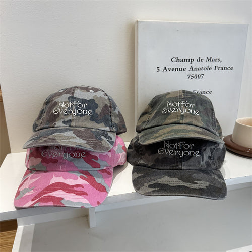 Herre Casual Bomullsbrodert Caps Skanto