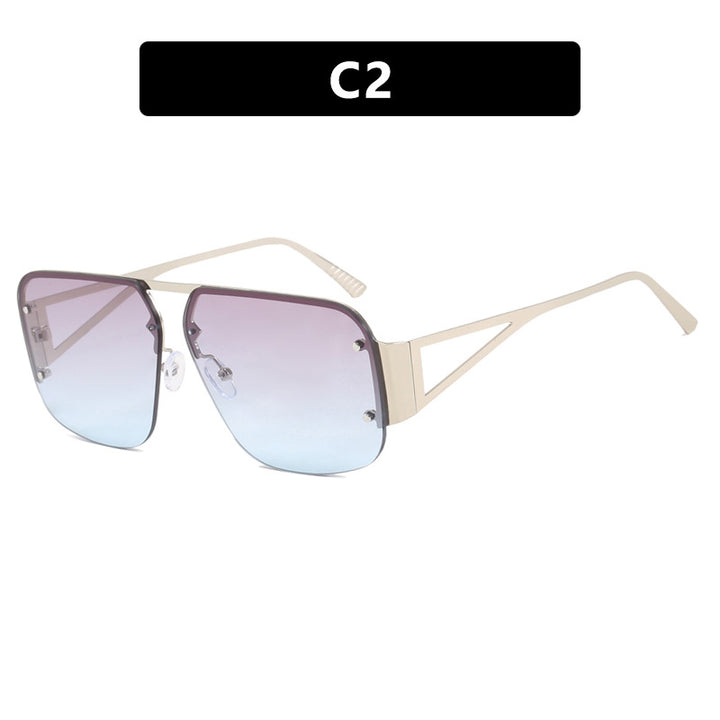 Damer optisk brille med elegant, geometrisk design og høykvalitets metallramme Skanto