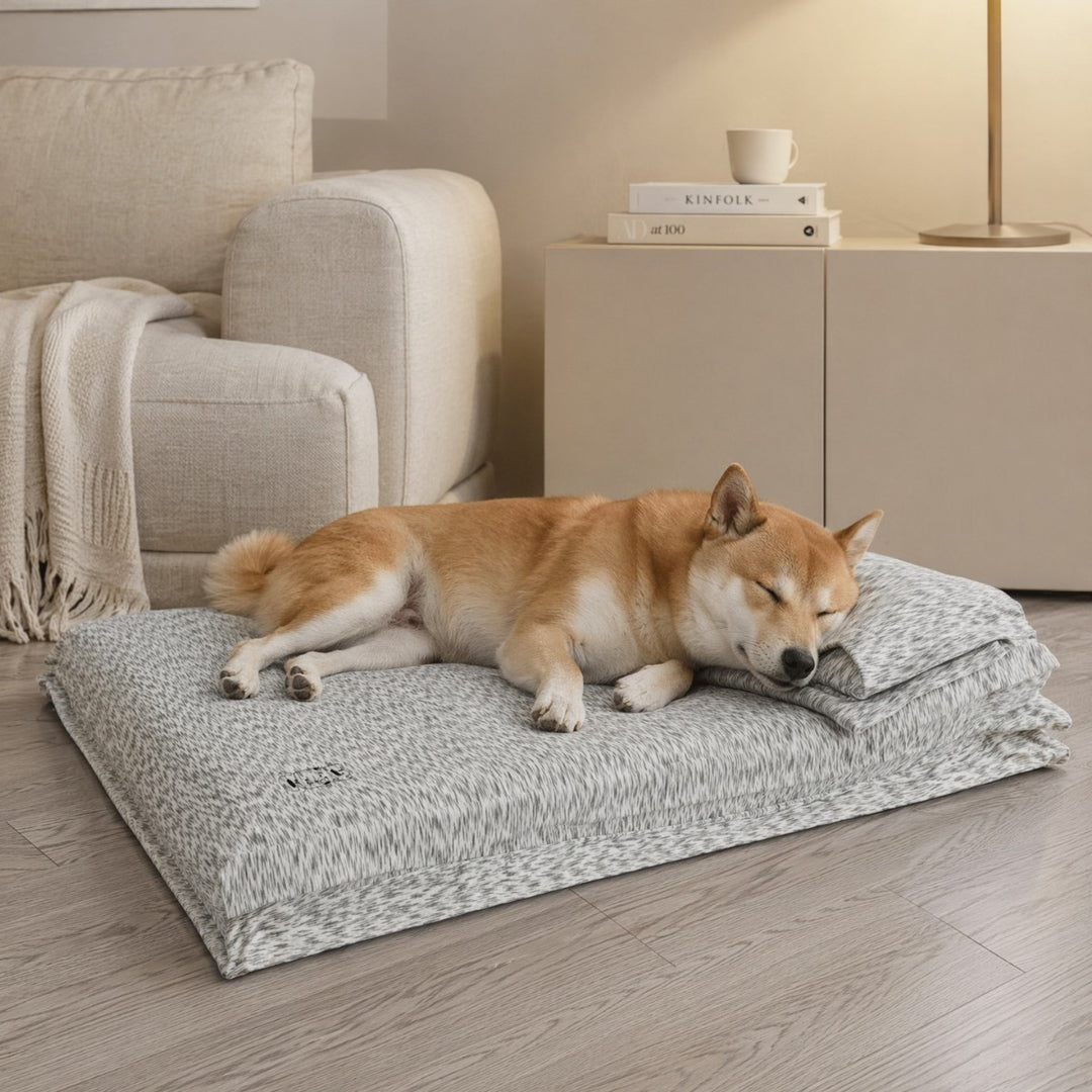 Plush Multi-Layered  Hvile Matte   Hundeseng