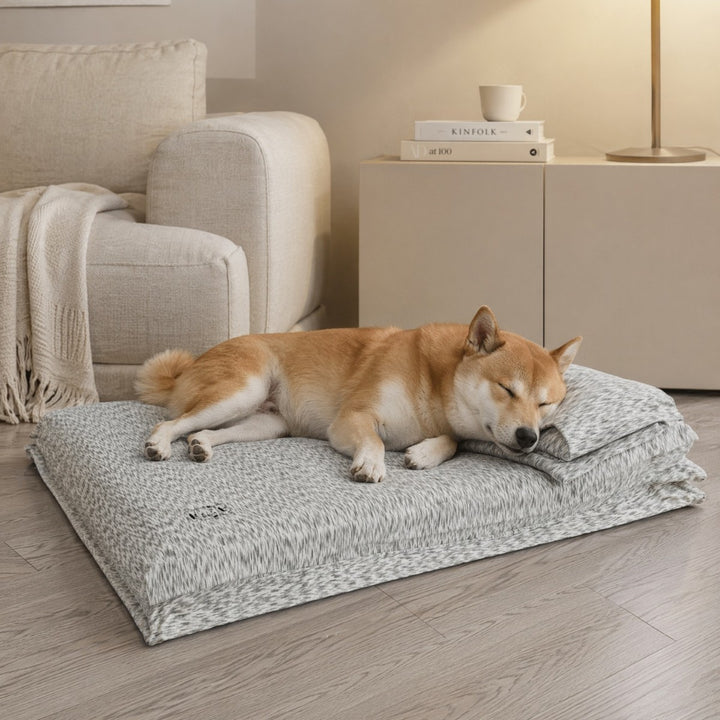 Plush Multi-Layered  Hvile Matte   Hundeseng