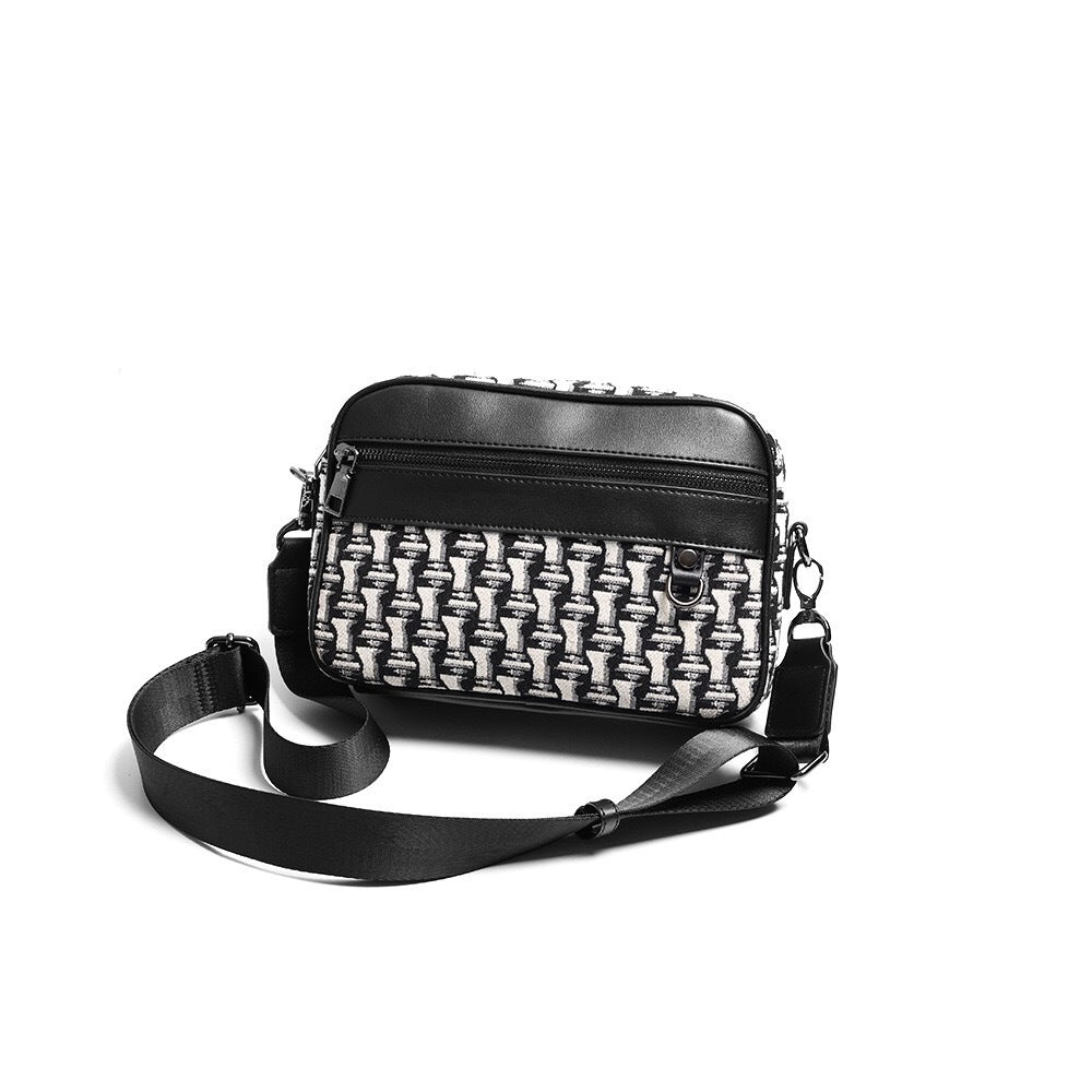 Elegant skulderveske med strukturert design Skanto
