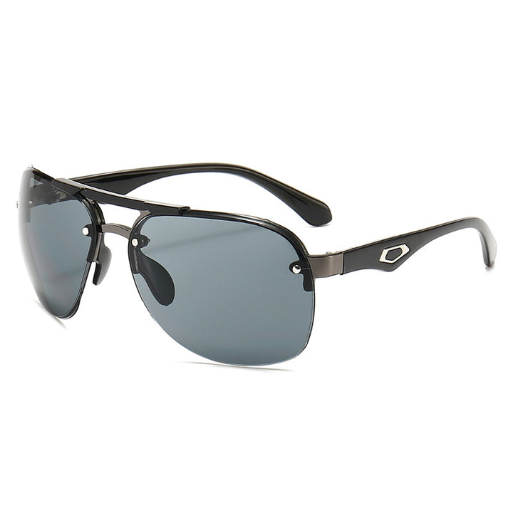 Herre sporty solbrille med moderne ramme Skanto