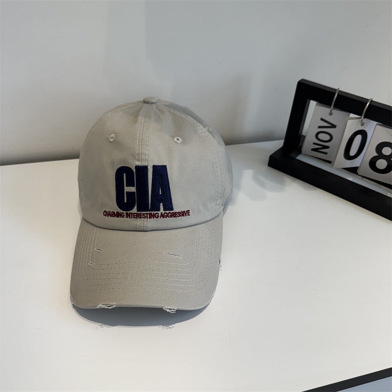 Men's Distressed Motivational Baseball Cap Skanto