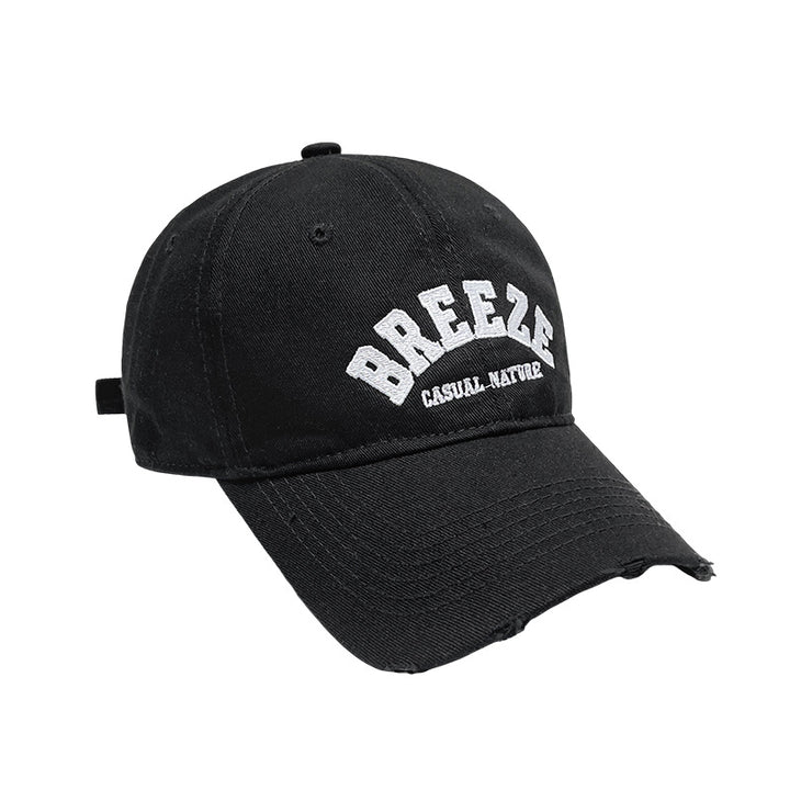 Herre Casual Slitt Bomulls Caps Skanto