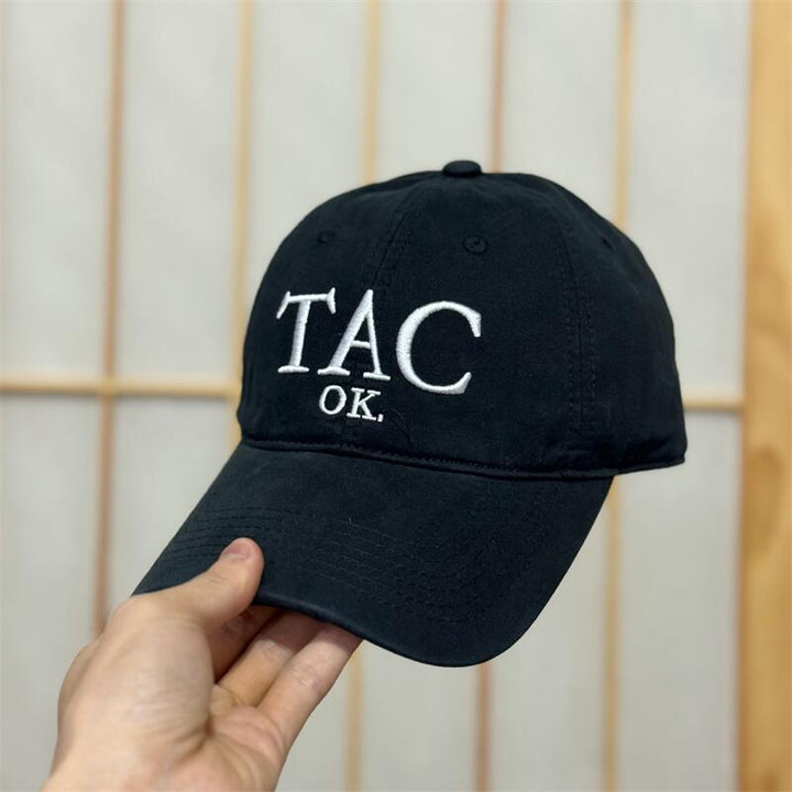 Herre Casual Brodert Justerbar Baseball Caps Skanto