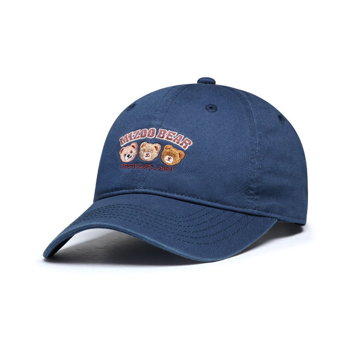 Dame leken bomull caps med brodert dyredesign Skanto