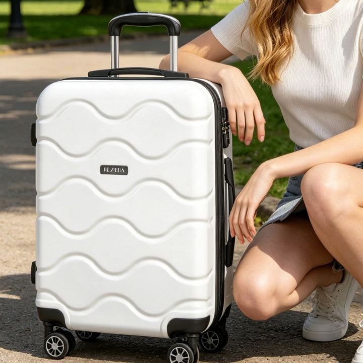 Unisex Hard Shell Spinner Koffert Skanto