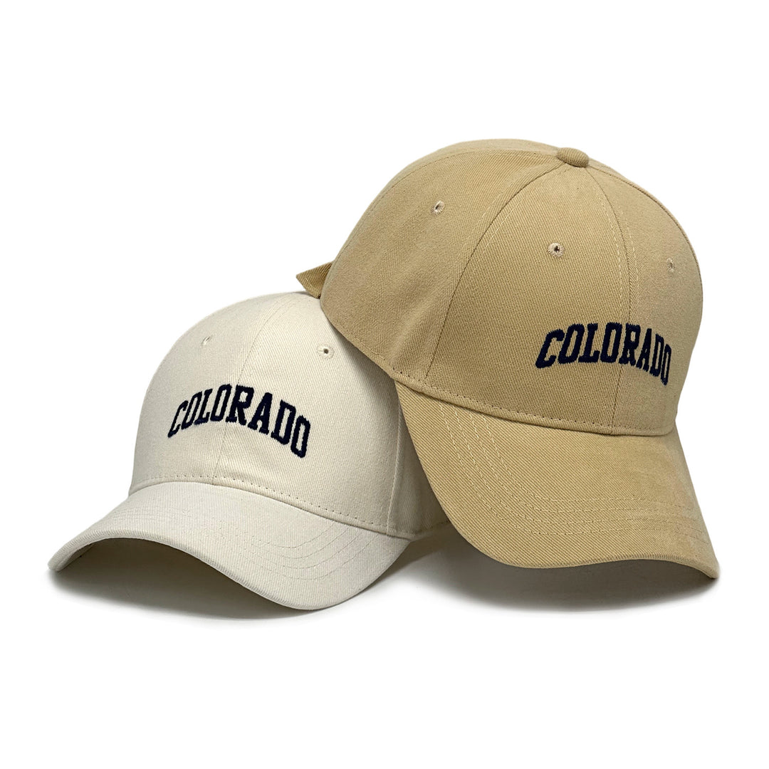 Dame trendy caps med brodert tekst Skanto