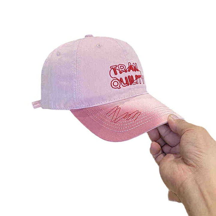Kvinnenes avslappede broderte baseballcaps Skanto