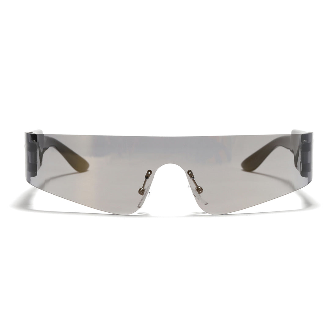 Dame futuristiske sports solbriller med optimal UV-beskyttelse Skanto