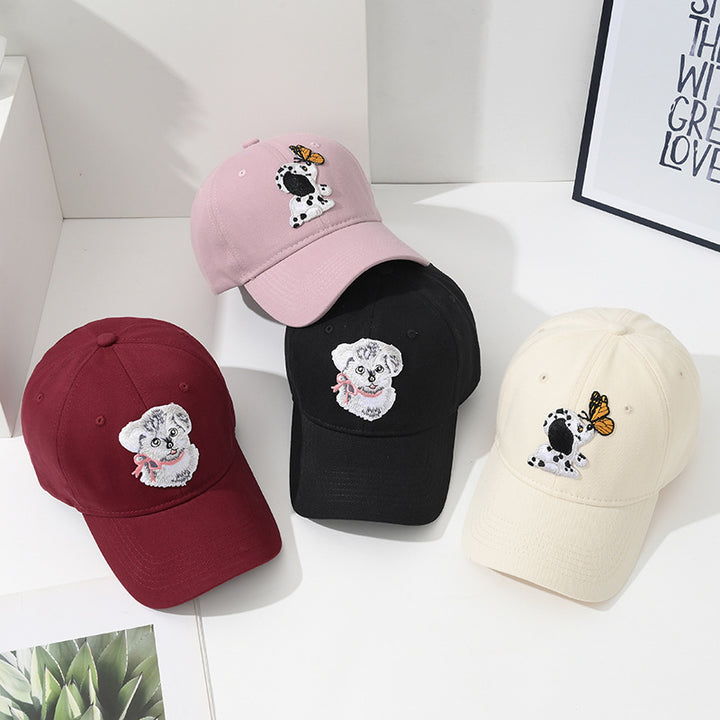 Kvinne Brodert Dyre Patches Baseball Caps Skanto