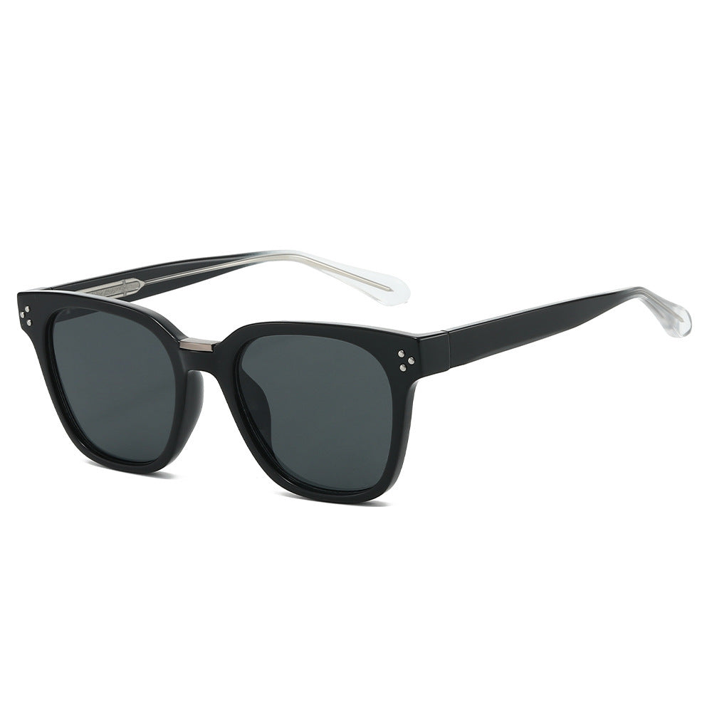 Damer Geometrisk solbrille med bred ramme og UV-beskyttelse Skanto