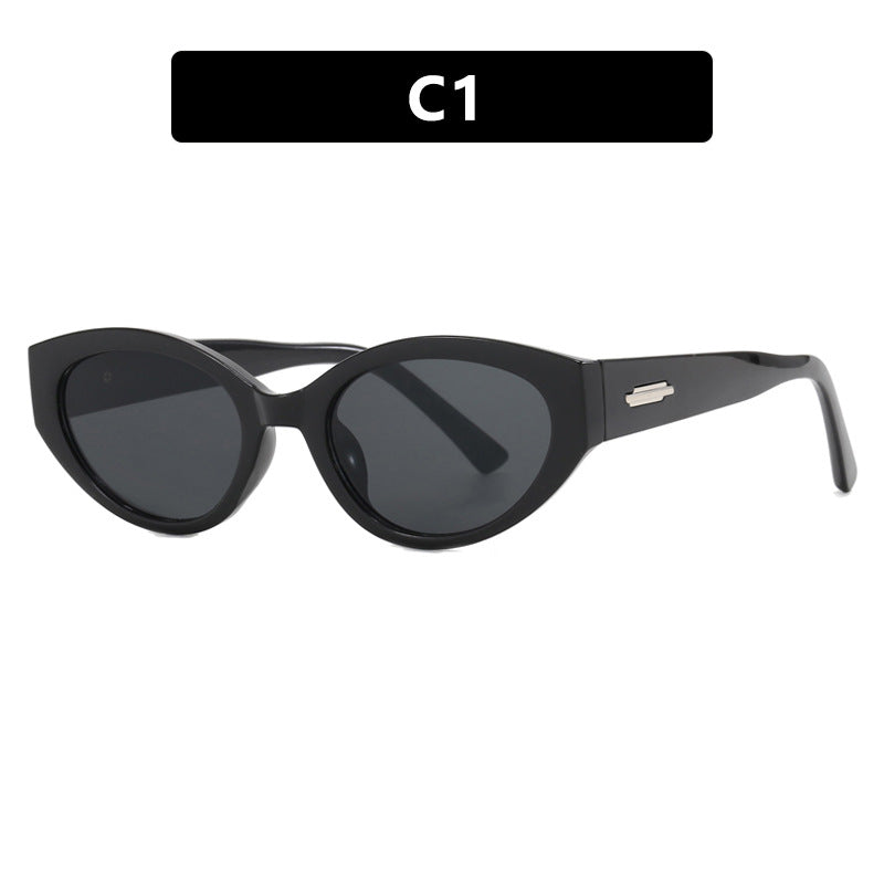 Damer Cat-Eye solbrille i elegant retro-design Skanto