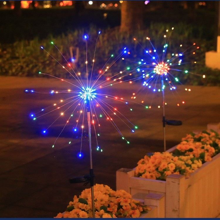 Starburst Solar Garden Stake LED Funkel Skulptur Skanto