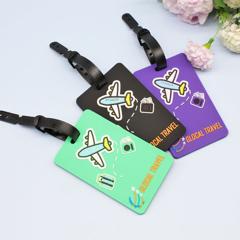 Unisex Bagasjehank med lekent flymotiv Skanto