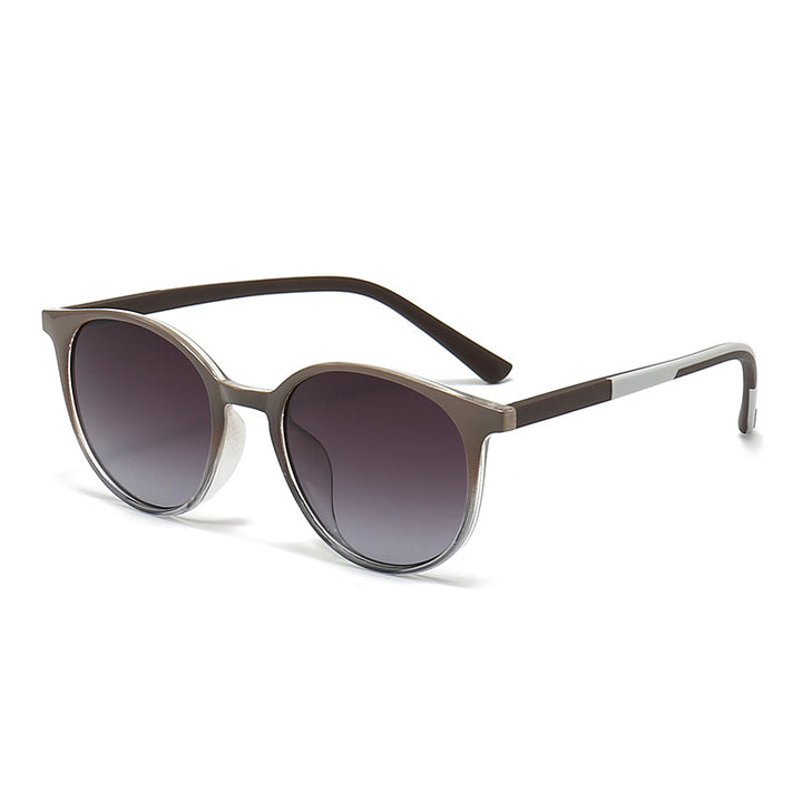 Dame cat-eye solbrille med optisk UV-beskyttelse og moteramme Skanto