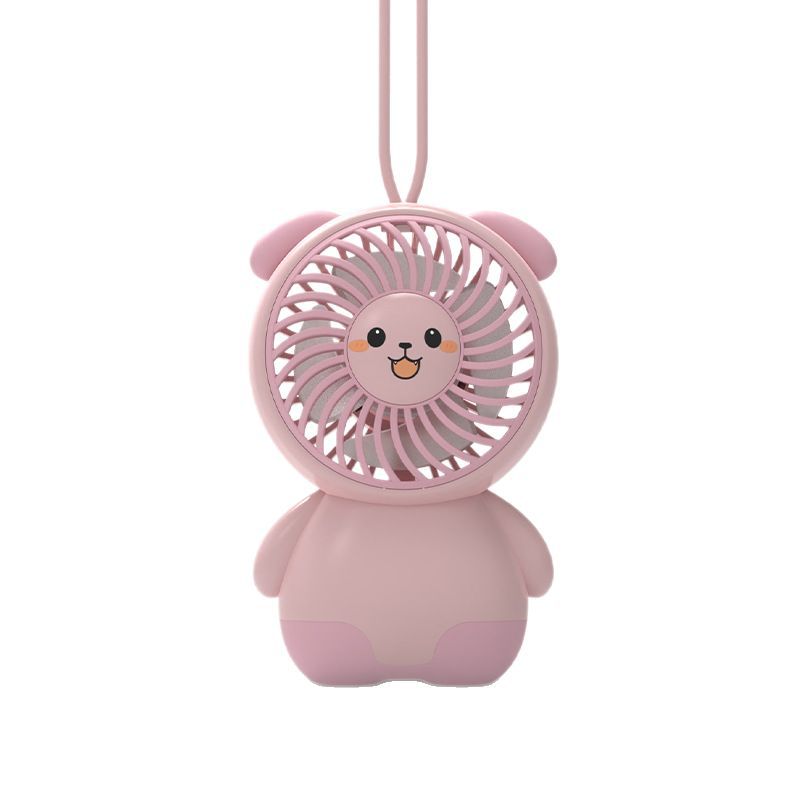 Dame Bærbar Mini Dyrefan med søtt Panda-design Skanto