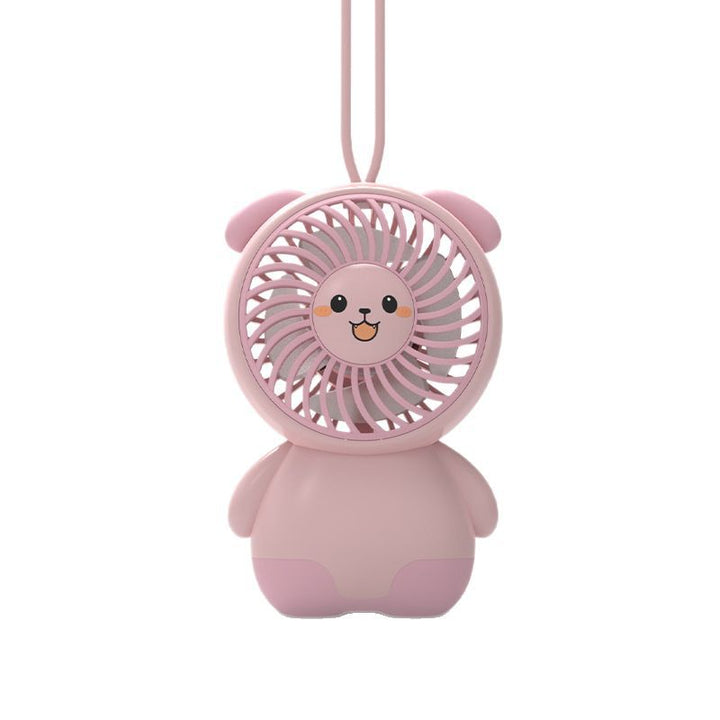 Dame Bærbar Mini Dyrefan med søtt Panda-design Skanto