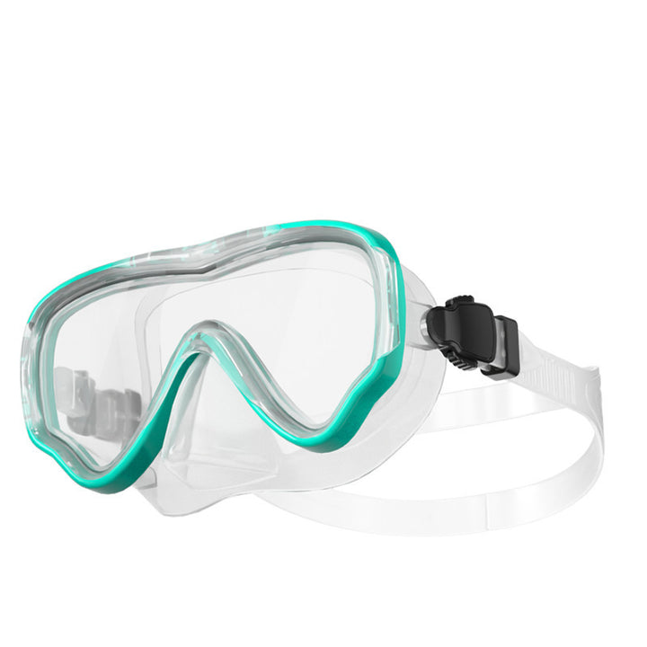 Tauchermaske med anti-dugg teknologi og bredt synsfelt Skanto