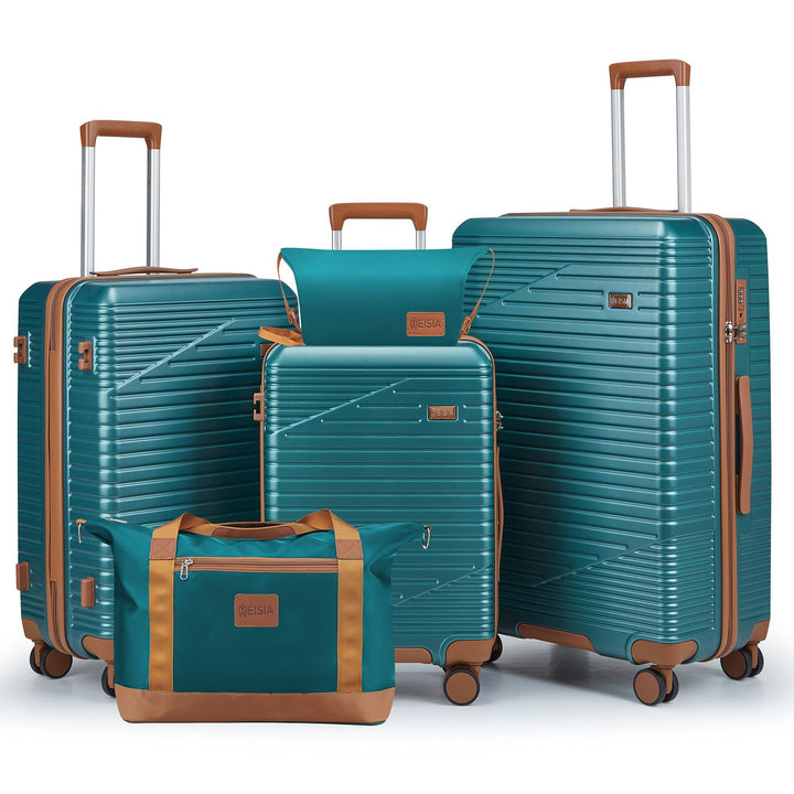 Unisex Multi-Funksjonell Hard Shell Spinner Koffert Skanto