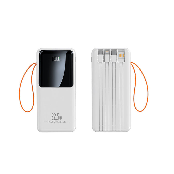 kraftig bærbar powerbank med integrert skjerm Skanto