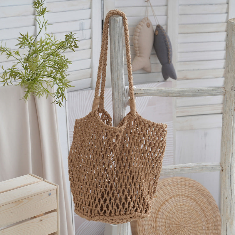 Håndlaget shoppingbag Skanto