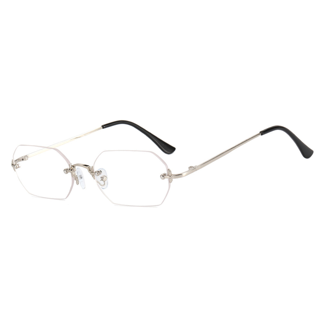 Damer moterik solbrille med innovativt heksagonalt design og UV-beskyttelse Skanto
