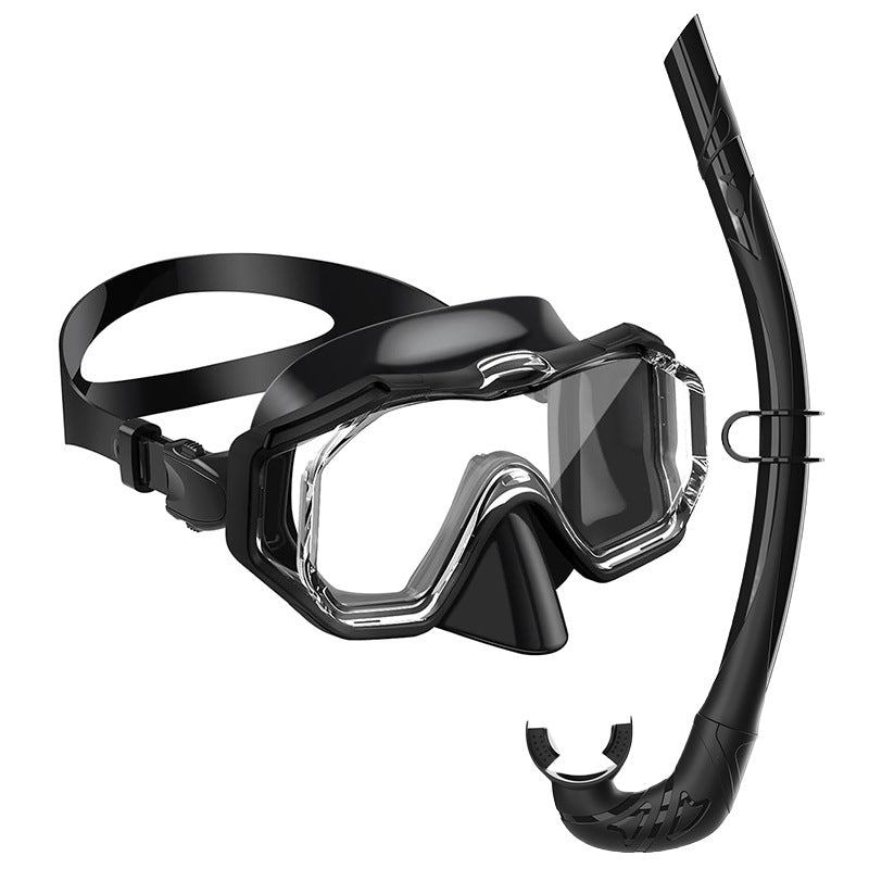 Tauchausrüstningssett med ergonomisk dykkermaske og fleksibel snorkel Skanto