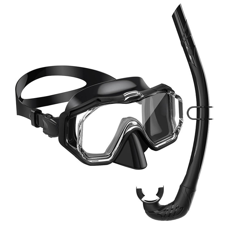 Tauchausrüstningssett med ergonomisk dykkermaske og fleksibel snorkel Skanto