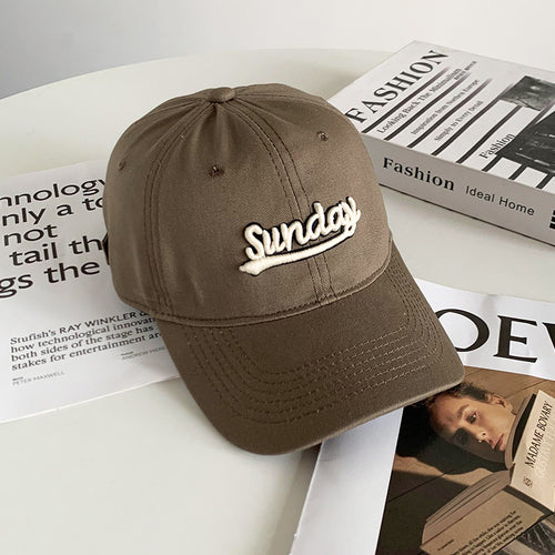 Kvinne Casual Brodert Caps Skanto 1784270632